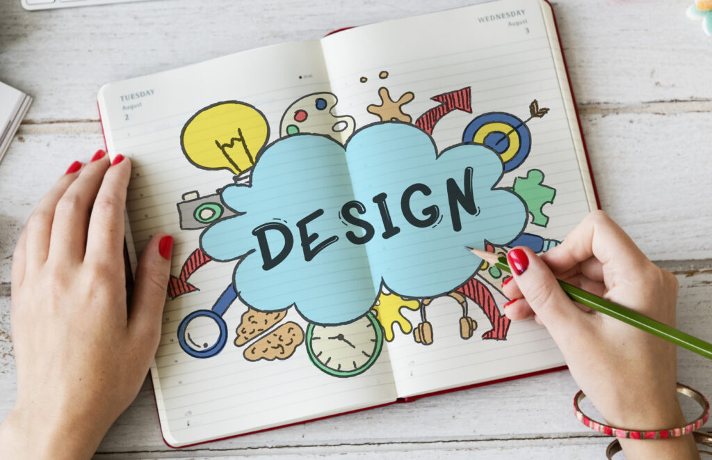 Diseño Gráfico: icono de burbuja de pensamiento de diseño de ideas de creatividad. crear un logotipo