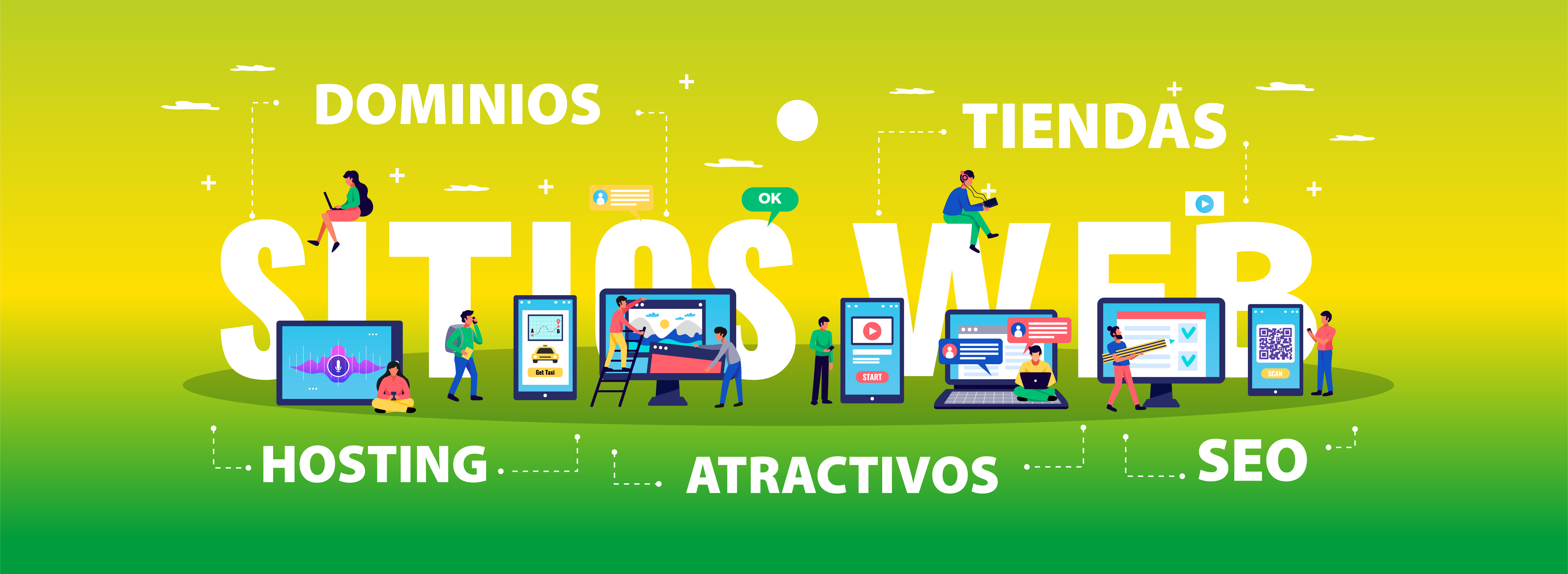 Level Up Tech: desarrollo y diseño web. Dominios, hosting, tiendas, SEO, sitios web atractivos.