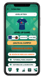 Futbol Field: aplicación móvil Android e IOS desarrollada por Level Up Tech.